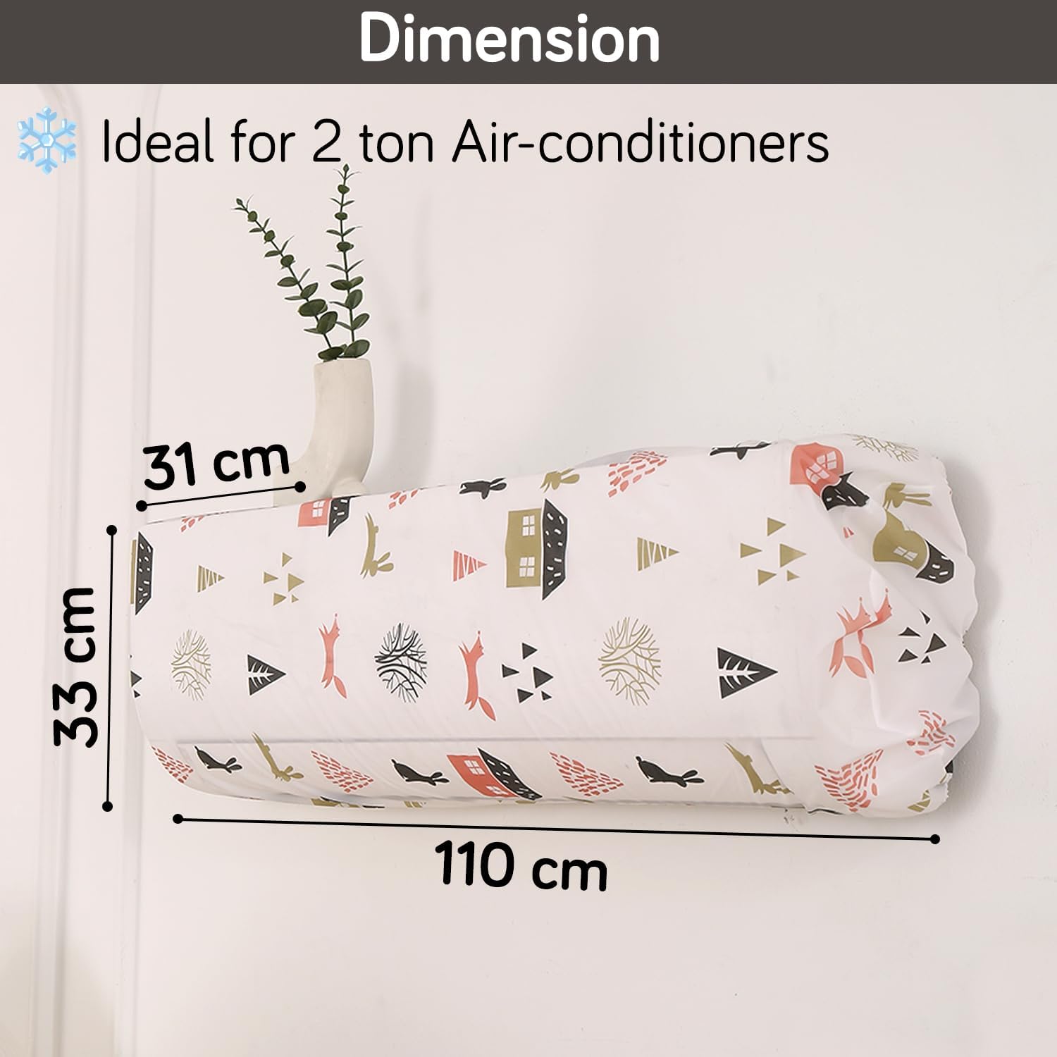 HOKIPO AC Cover - Protect Your Split AC Unit -7
