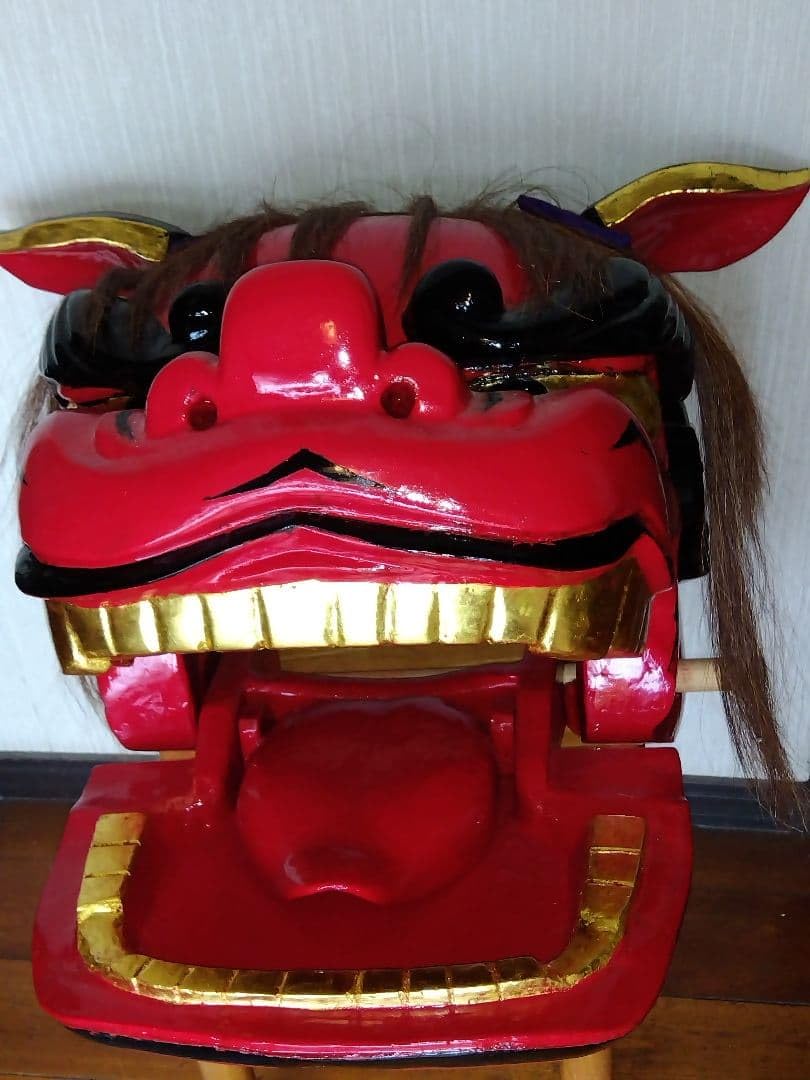 獅子頭-土橋モデル Amazon.co.jp: 獅子頭［常陸獅子］1尺 : おもちゃ