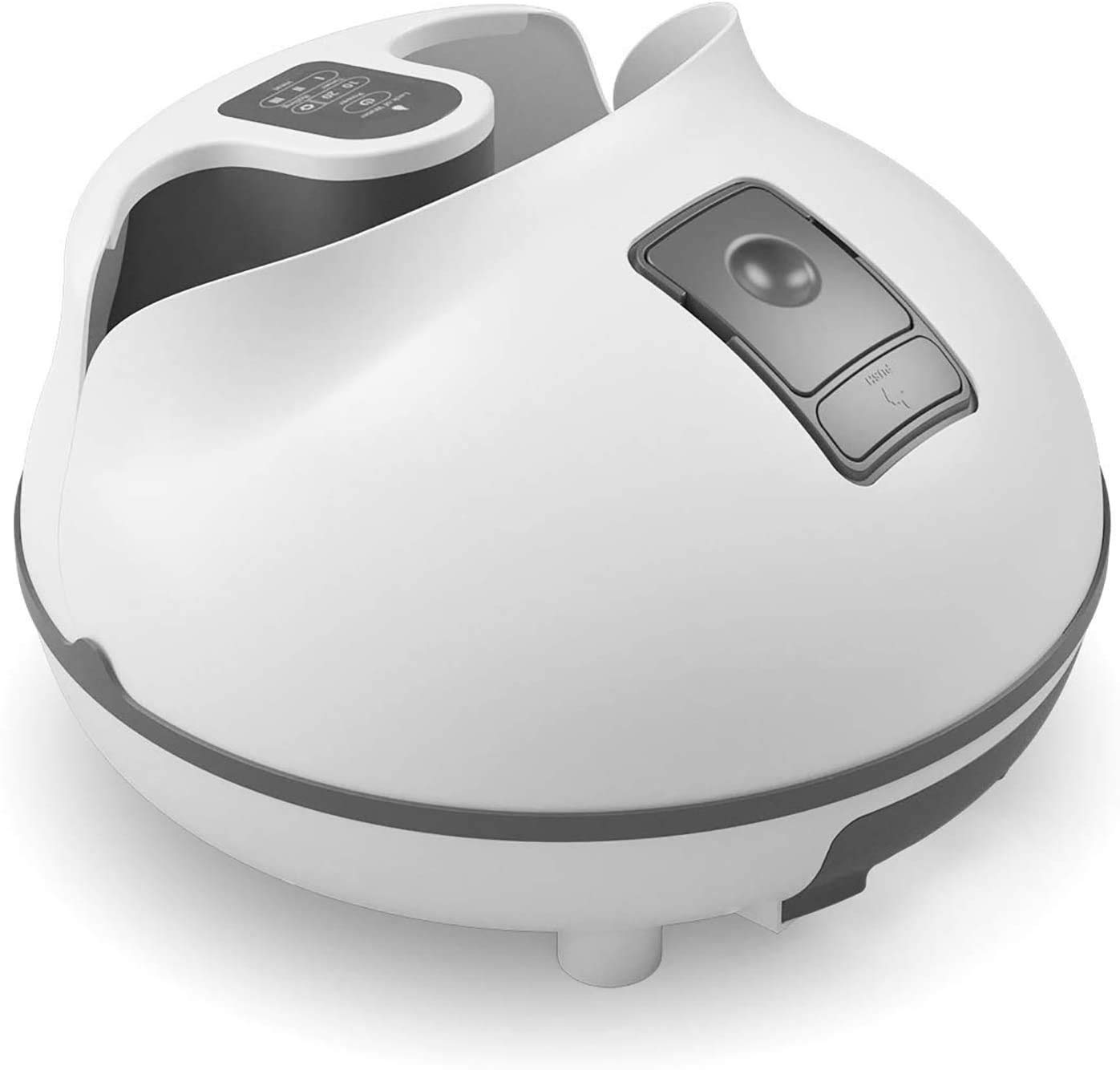 Foot Sauna Massager with 3 Heat Levels - Feet Tub Features 6 Shiatsu Massage Rollers Adjustable Time Temperature