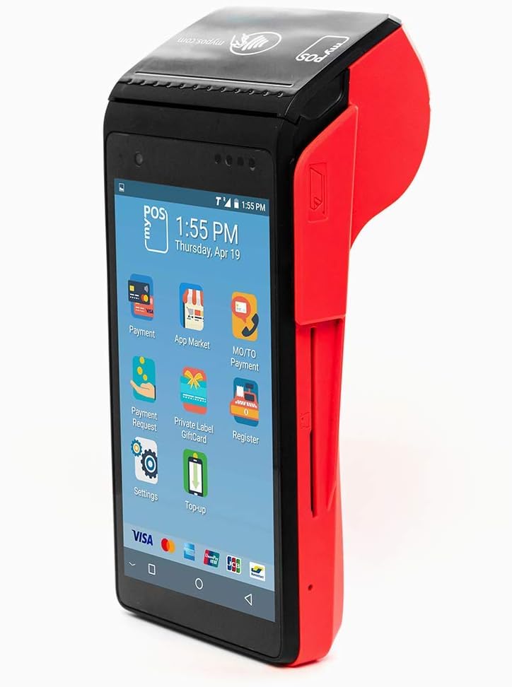 Smart N5 Android POS Terminal (Red)