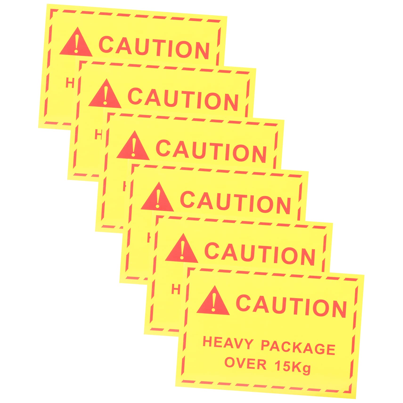 PLAFOPE Lot De 3 Étiquettes Adhésives Davertissement Pour Objets Lourds Pour Manutention Spéciale Expédition 100 Pièces X 3