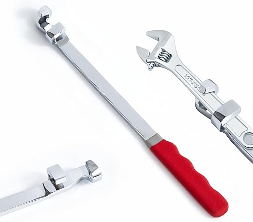 Barra de herramientas extensora de llave, extensión de llave adaptadora de torsión, extensión de llave extralarga de 15 pulgadas para un máximo