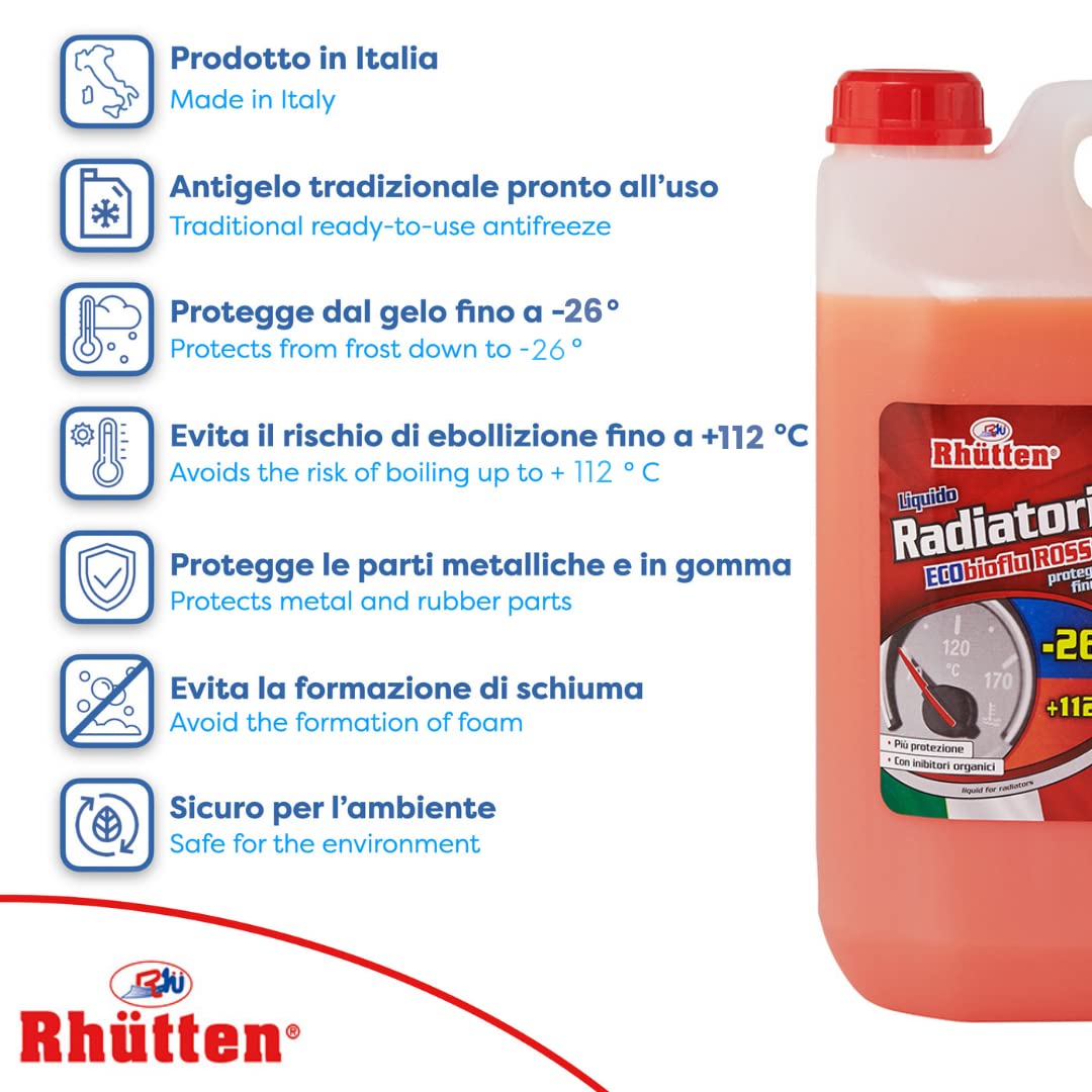 Rhutten 200156 liquide radiateur, 5 kg