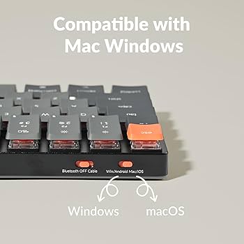 Keychron K3 Ultra-Slim Wireless Mechanical Keyboard with LED