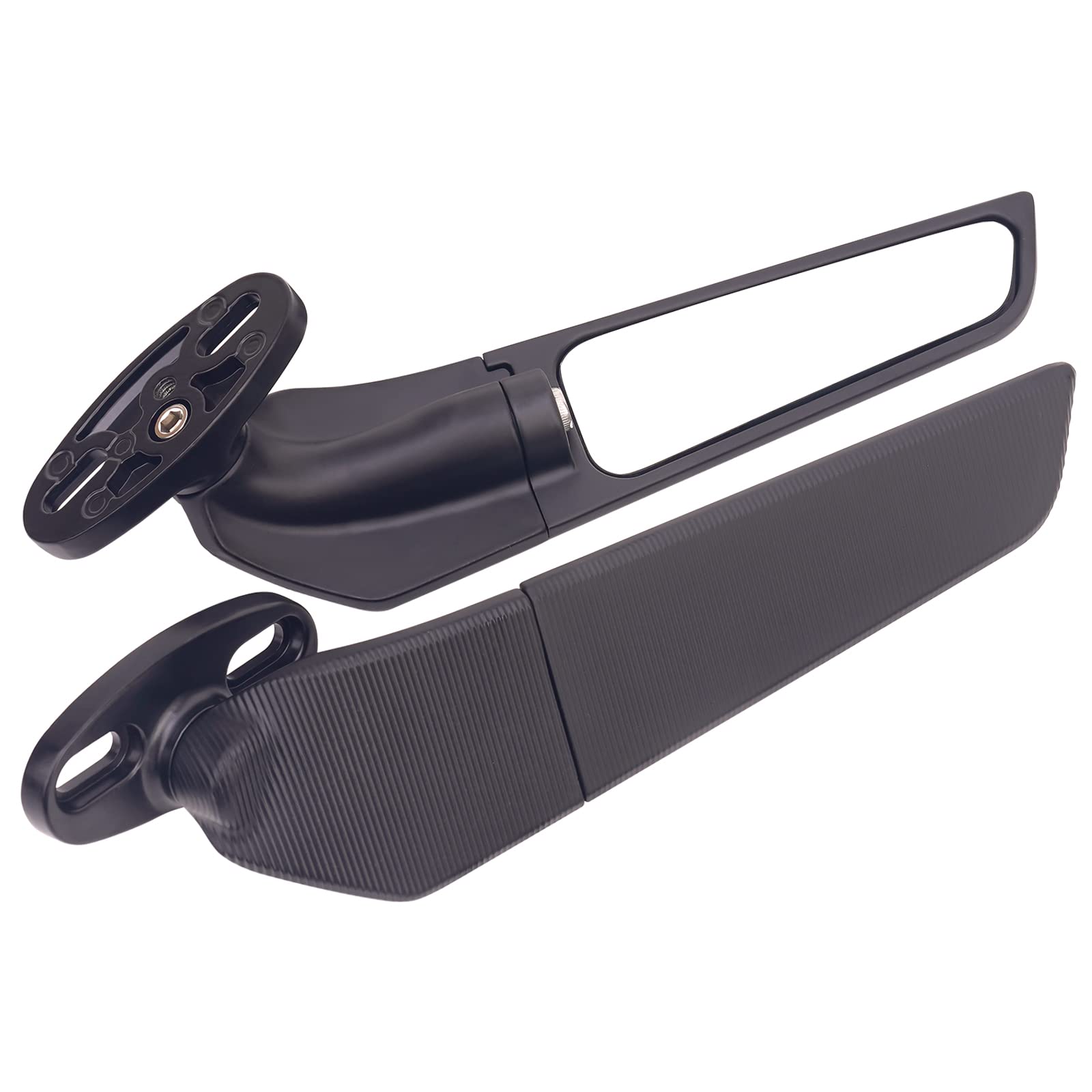 AHL 1 paire d'accessoires de rétroviseur de moto Compatible avec Honda CBR600F4i 2001-2006/CBR600R 2016-2021/CBR600RR 2003-2017