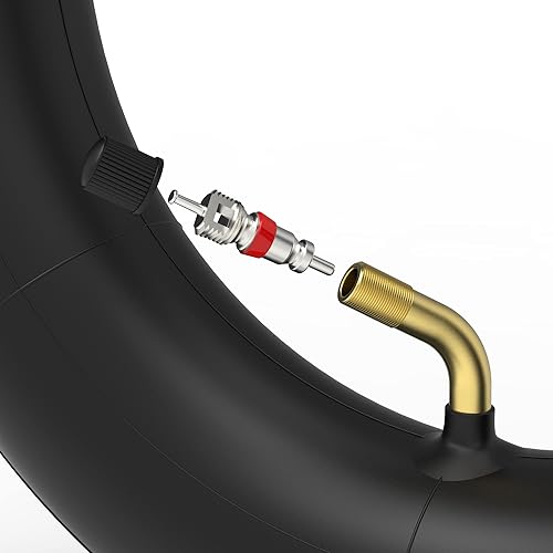 Miniatura 3 de Paquete de 2 tubos interiores de repuesto resistentes de 4.804.00-8 pulgadas para miniatura, karting, cortacéspedes, camiones de mano, carretillas,