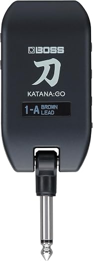 BOSS Katana:GO | Personal Headphone Amplifier for Guitar &amp; Bass | Ready-to-Play Sounds from Stage-Class Katana Amps | Adva