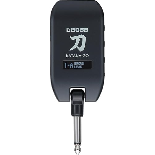 BOSS KATANA:GO | Personal Headphone Amplifier for Guitar & Bass | Ready-To-Play Sounds from Stage-Class Katana Amps | Advanced Spatial Technology | Edit Tones & Stream Backing Music via Bluetooth