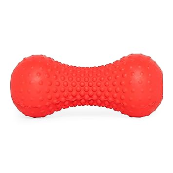 The Pawpstar Co. by Aditya Birla New Age Rubber Chew Toy for Dogs (The Red Dotty Chew Toy)