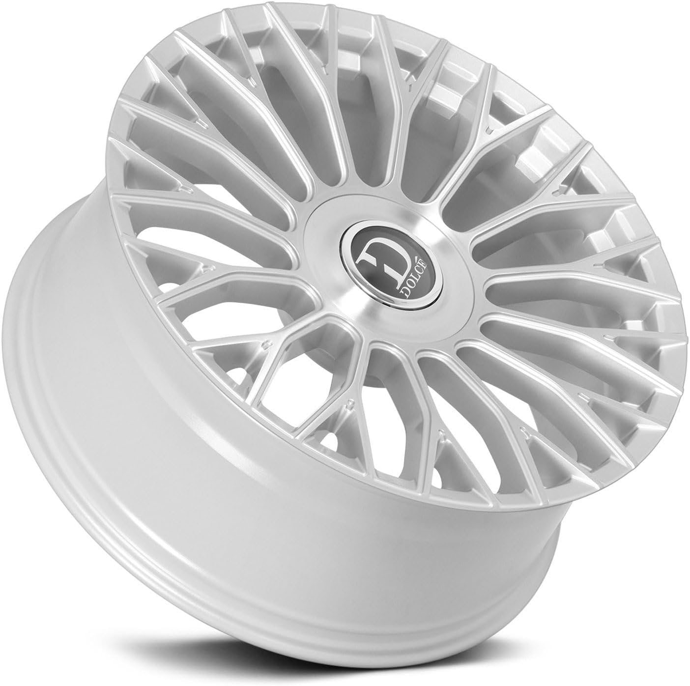 Part Synergy Replacement for 22x9.5 Glossy Silver Brush Face Wheel, 6x139.7 Bolt Pattern, +18 ET, 66.6mm Center Bore – Durable Alloy Rim for Trucks and SUVs