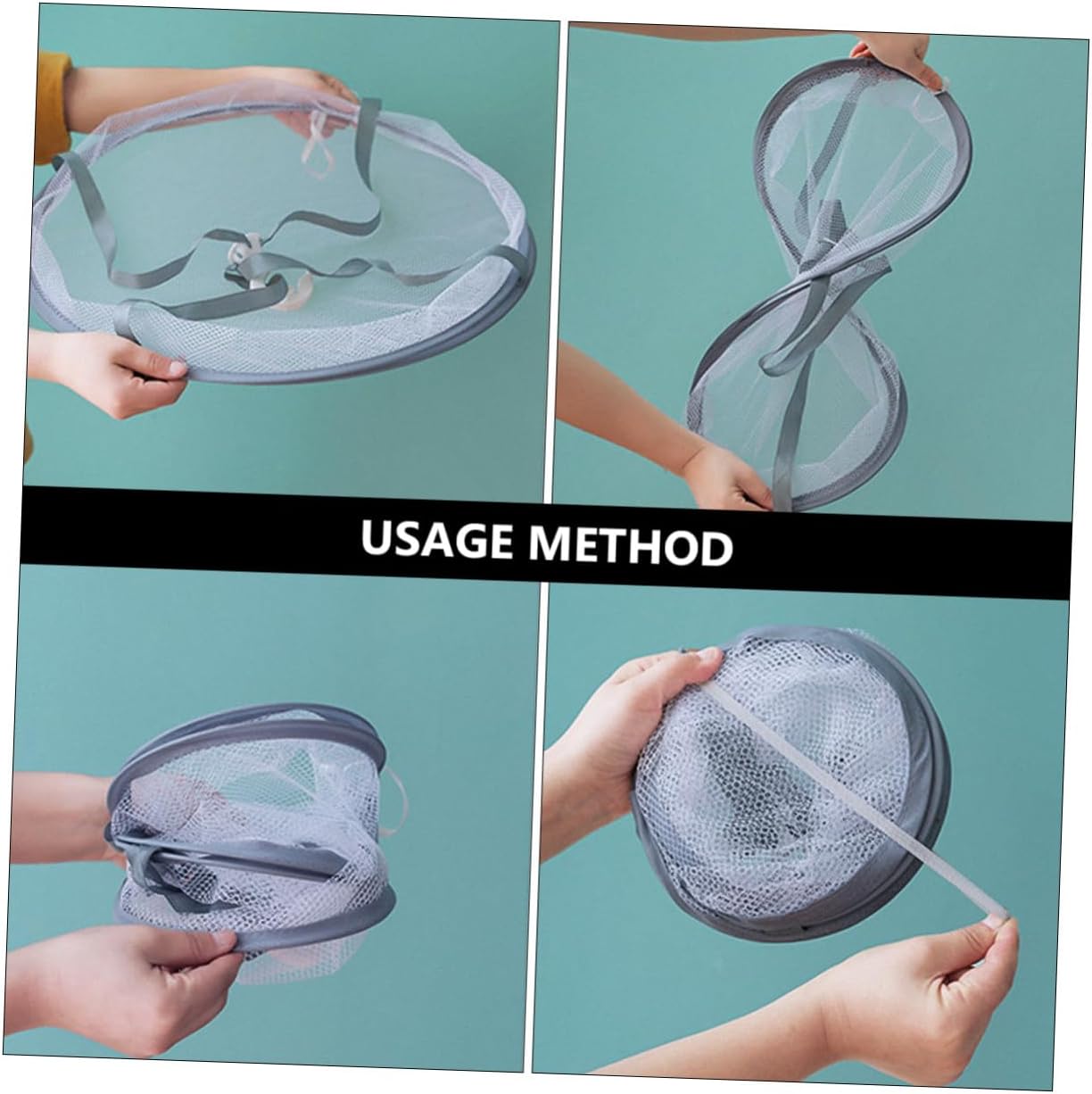 balacoo 3pcs Clothes Drying Basket Socks Tuck Net Household Clothes Drying Hangers Sweater Hangers for Home Laundry Organization
