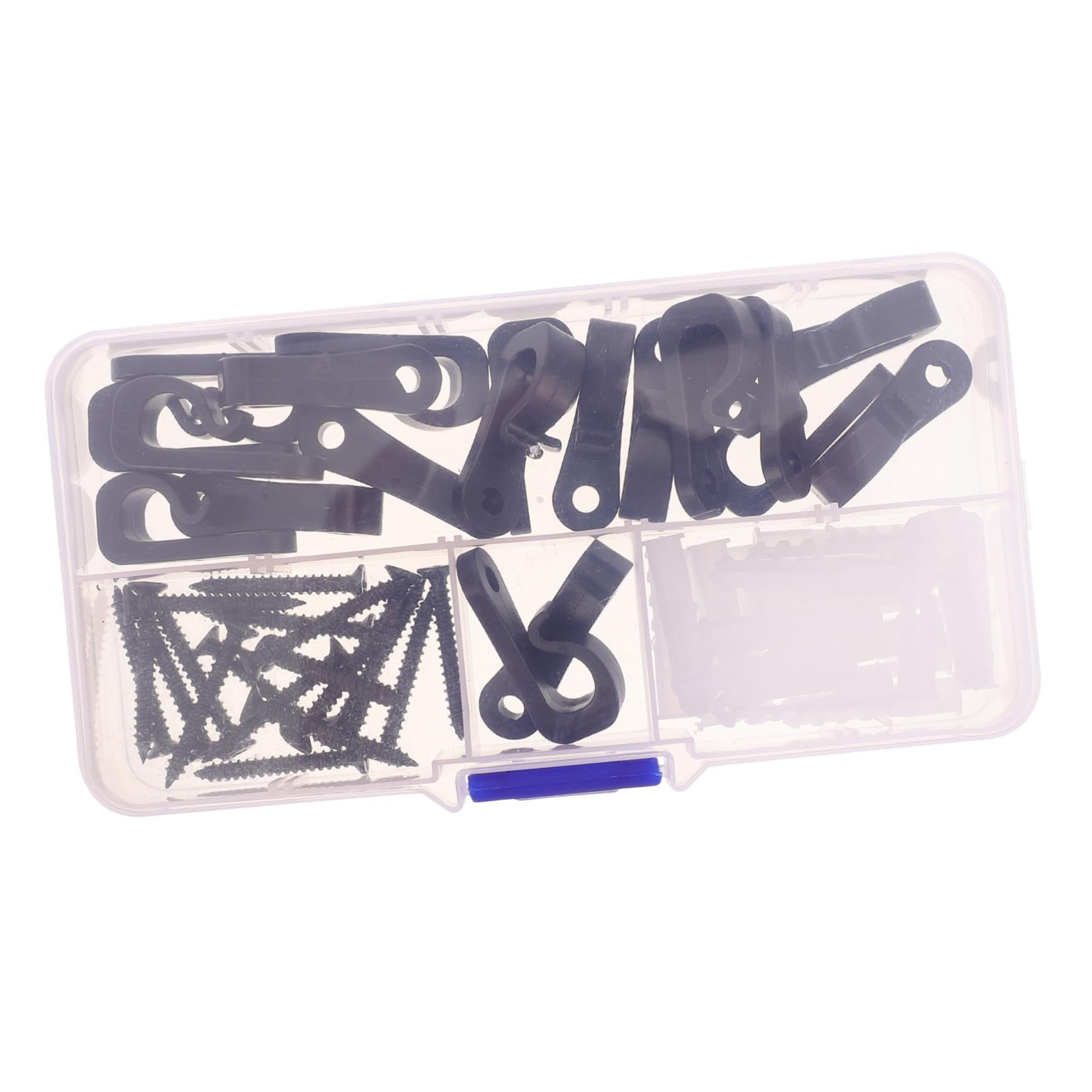 Abaodam 20pcs Plastic Hooks for Outdoor String Lights Durable Clips for Patio Decoration Camping Accessories Garden Parties Easy Installation Secure Attachment