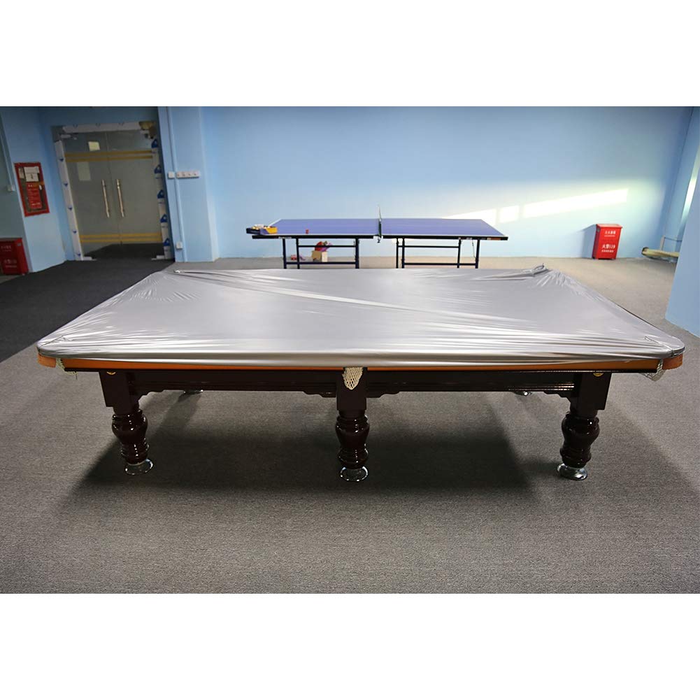 Housse de Protection pour Table de Billard 8 Pieds, Bâche Imperméable 260x170cm
