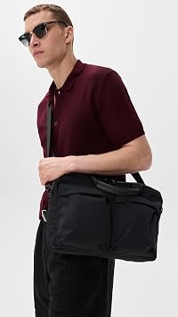Sandqvist Men's Everyday Briefcase, Black, one_size