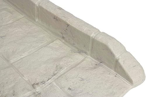 Miniatura 23 de Suncast Compuesto de poliéster fácil de usar, decorativo para exteriores, canaleta de lluvia Downspout, bloque de salpicaduras para desagües debajo