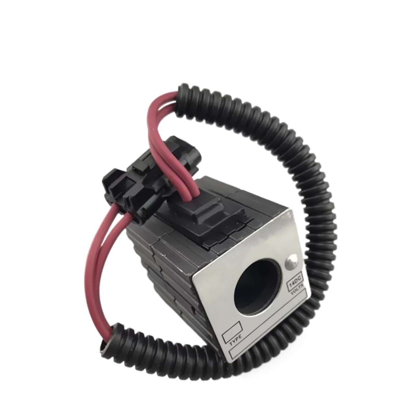 Lunmengcc Dc24v Safety Lock Solenoid Valve Coil Inner Hole 16Mm Height 42Mm Dc12v