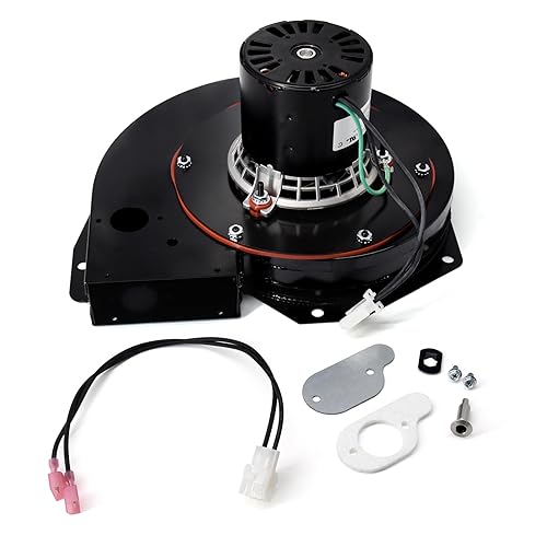 Criditpid 12050011 Reemplazo del motor del soplador de escape para Whitfield Profile 20, Profile 30, Optima 2, Optima 3, Traditions T300P Estufa de