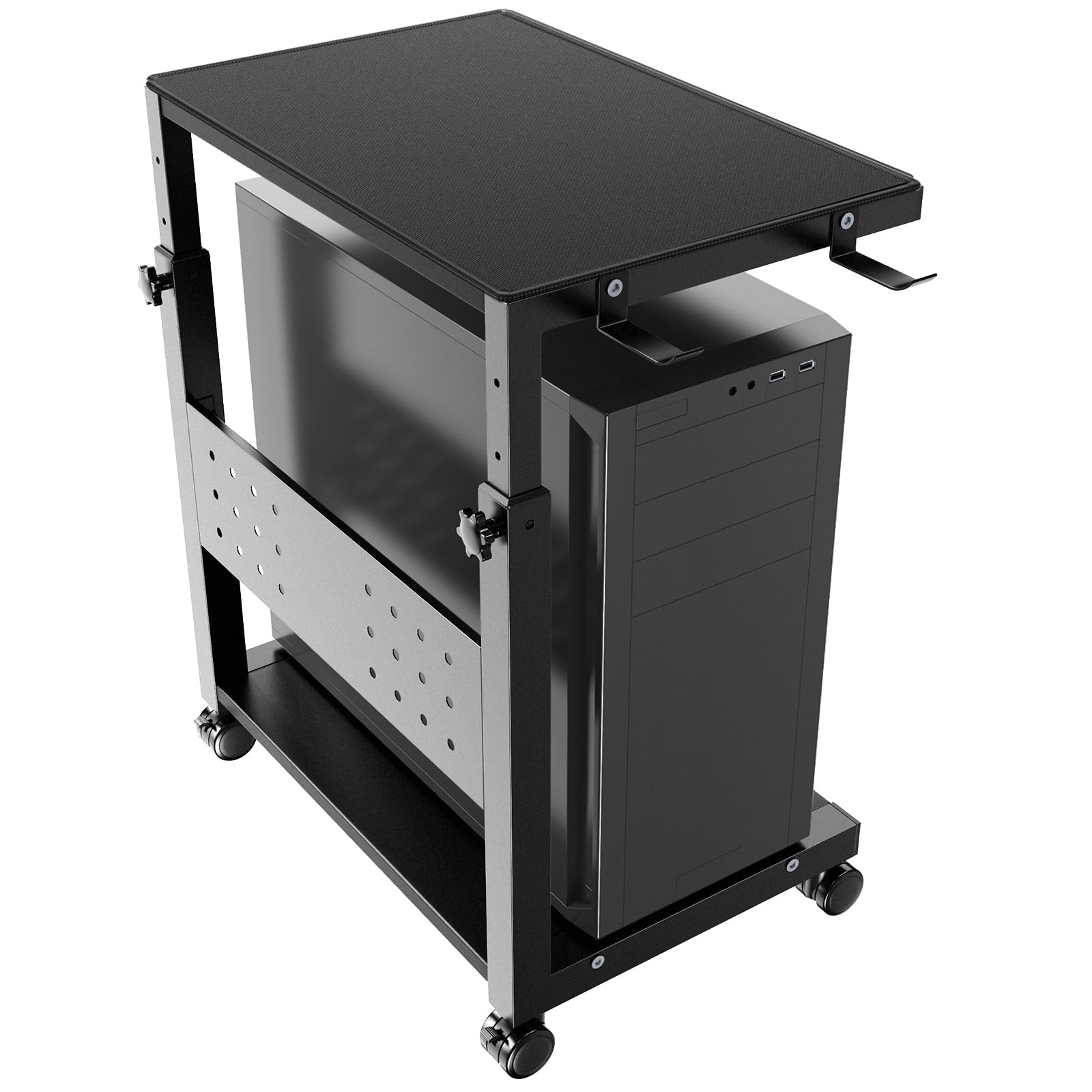 【未使用 半額以下】電動昇降式デスク 高さ調節可 パソコンラック PCデスク Amazon.co.jp: [ミノリの恵 ] パソコンラック 昇降式 L字デスク