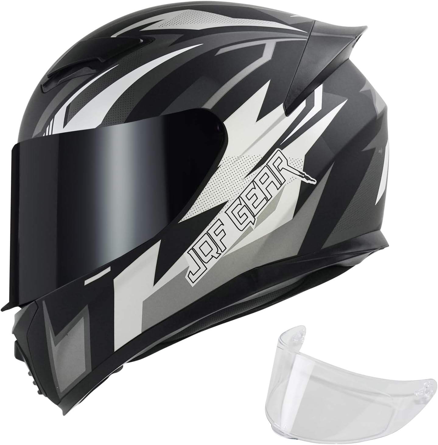 Full Face Motorcycle Helmet WS-607 DOT Approved Motorbike Racing Street Bike Helmets for Adults with Visor
