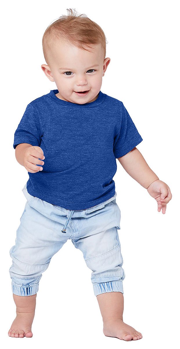 Bella + Canvas Infant Jersey Short Sleeve T-Shirt 6-12MOS TRUE ROYAL