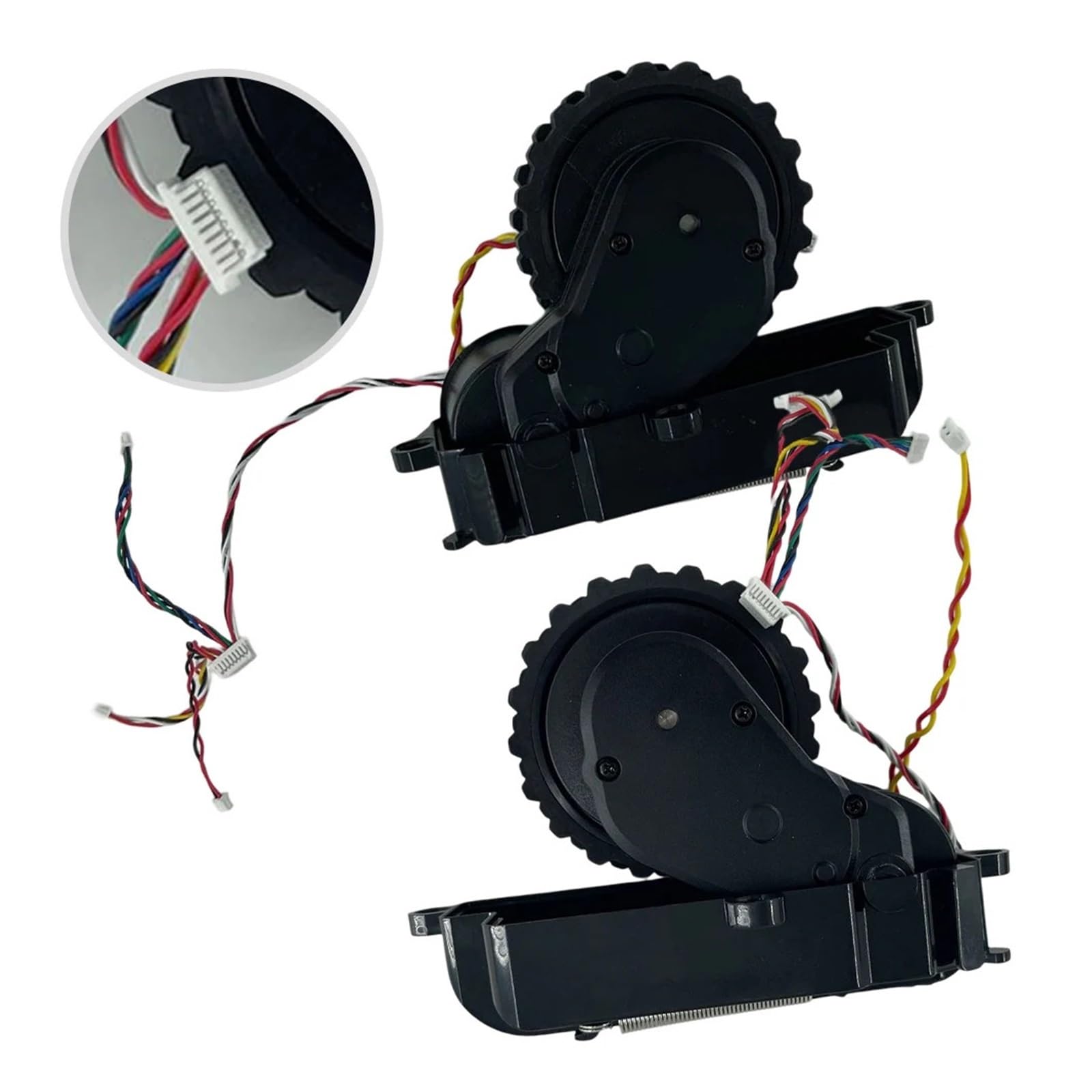 Rueda Izquierda Derecha, Compatible Con ISWEEP, D520, Compatible Con Conga, 1690 Pro 3290 3390 3490 3590 3890 Accesorios For Aspiradoras Y Robots Aspiradores(L+R)
