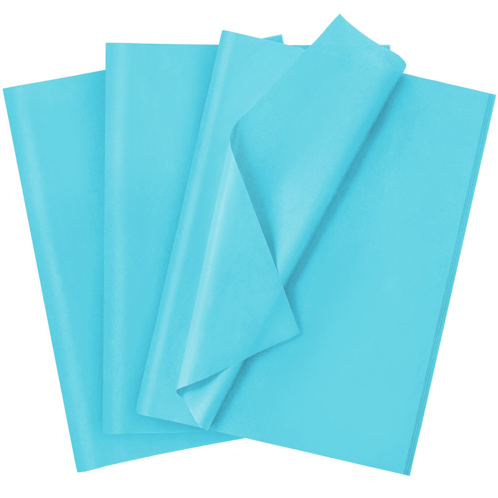 120 Sheets 14 x 20 Inch Light Blue Tissue Paper for Gift Bag