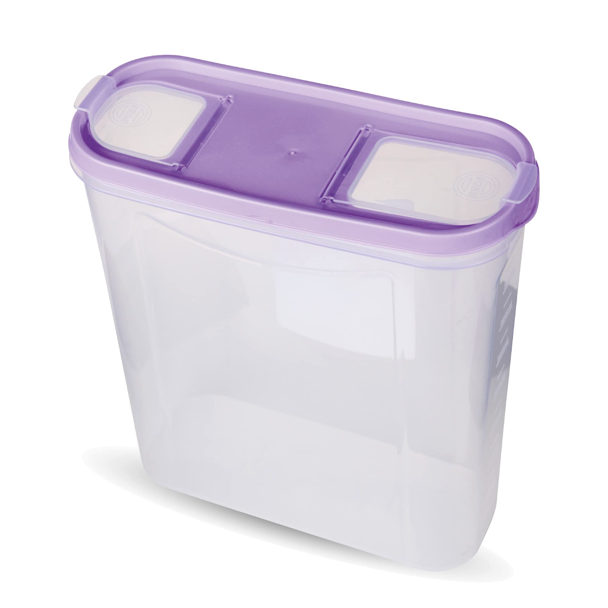 Bestlivings Vorratsdosen mit Deckel 4,5 Liter (8er Pack/Lila), Luftdicht Schüttdose BPA frei, Vorratsbehälter Set - Frischhaltedosen Klappdeckel