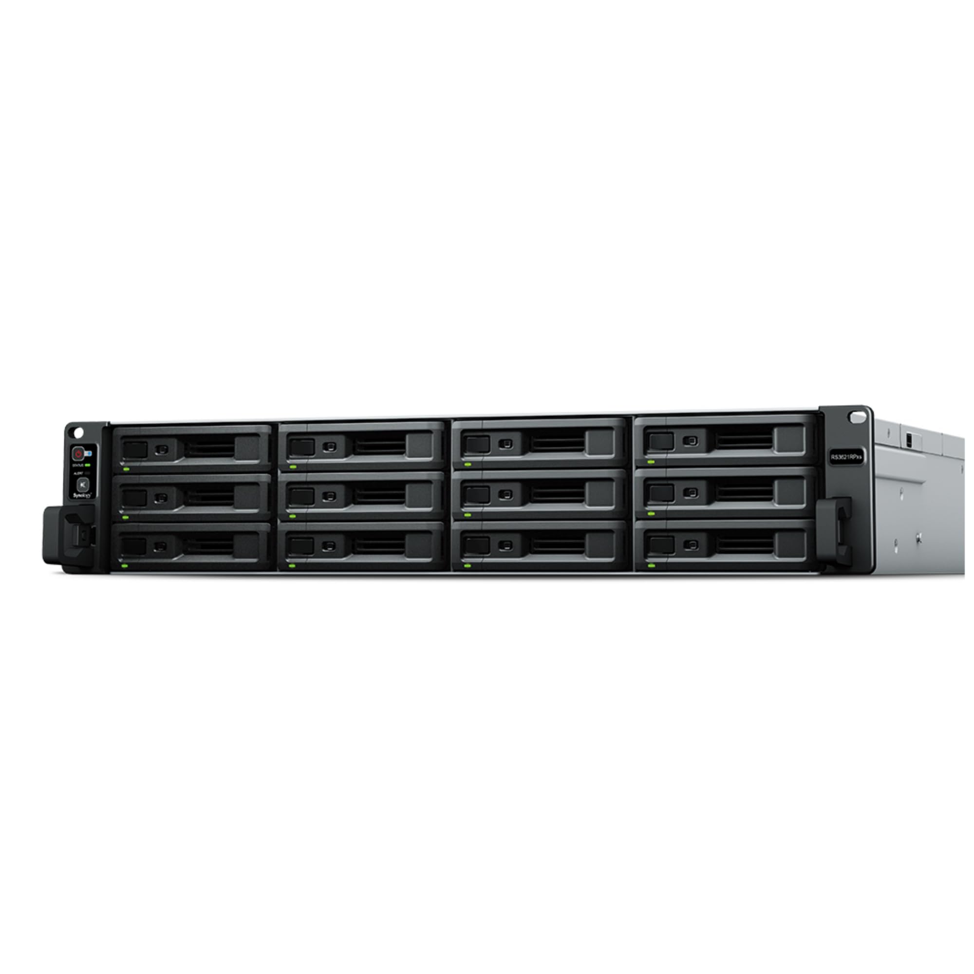 Synology RS3621RPXS 2U 12-Bay 2.2GHz 6-Core 8GB DDR4 4x 1GbE 2x USB 3.2 RPS Server