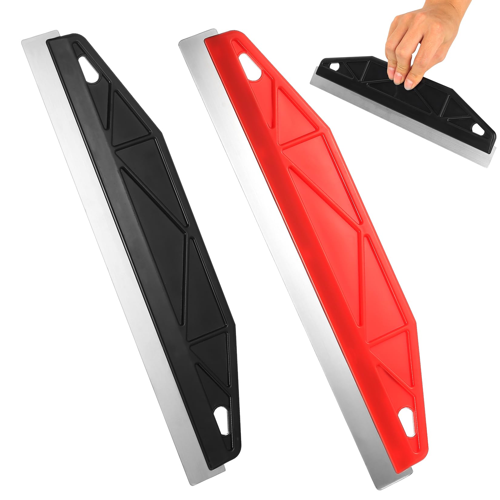 2 Pcs Skirting Board Painting and Decorating Tools, Edge Painting Tools, Paint Shield Paint Guard for Cutting in, Multi-Angle Wallpaper Cutting Tool for Skirting Guard & Protector