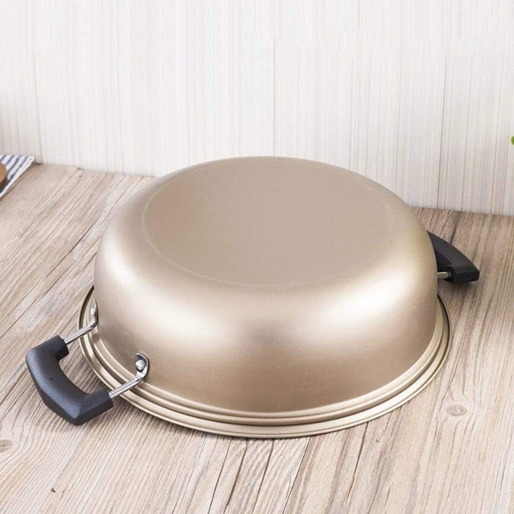 Stainless Steel Steamer 304 Soup Pot, Multifunctional Steamer 3 Layer Large Commercial Steamer Induction Cooker and Gas Stove