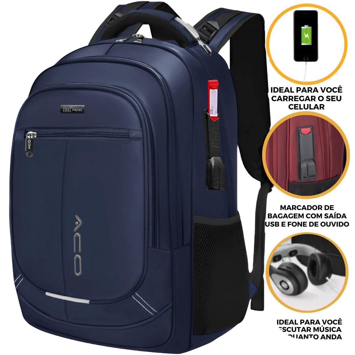 Mochila Masculina Feminina Notebook Com Capa de Chuva Bolso Antifurto Para Escola Faculdade Dia a Dia Reforçada Resistente a Agua Saída usb/Fone e Marcador de Bagagem em promoção! Veja a oferta e mais achadinhos de Bolsas 4 Hoje é o melhor dia para comprar Mochila Masculina Feminina Notebook Com Capa de Chuva Bolso Antifurto Para Escola Faculdade Dia a Dia Reforçada Resistente a Agua Saída usb/Fone e Marcador de Bagagem com aquele preço maroto! Promoção! Aproveite a oferta! 4
