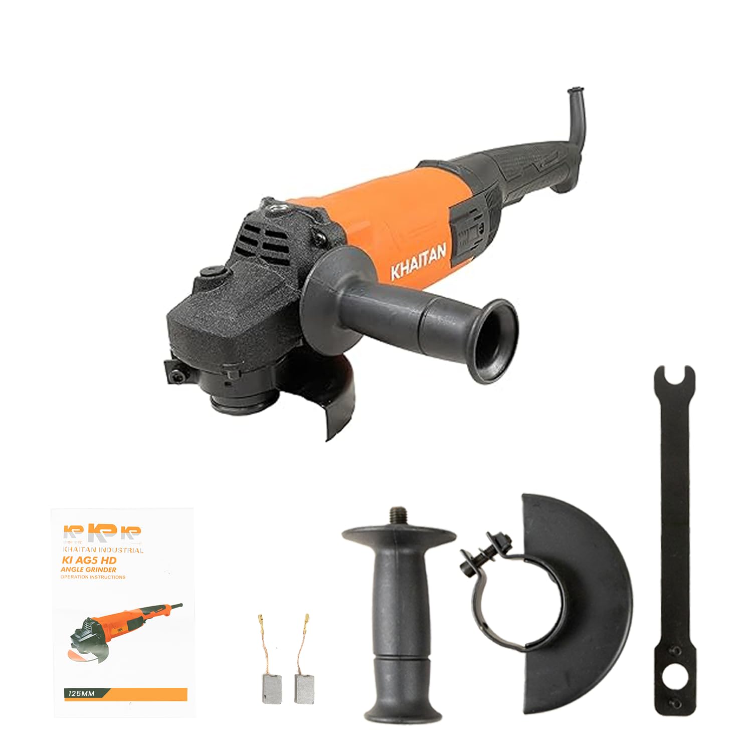 KHGS☆ KHAITAN KIAG5HD 5”/125mm Industrial Quality Long Handle Angle