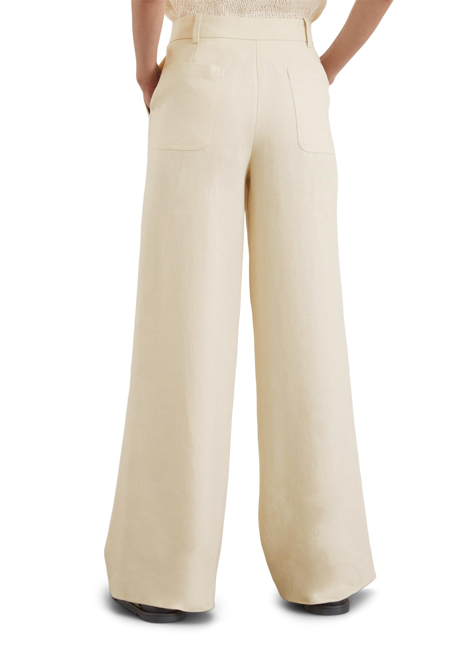 Marc OߴPolo Donna Pantalone da Completo Elegante Wide Fit