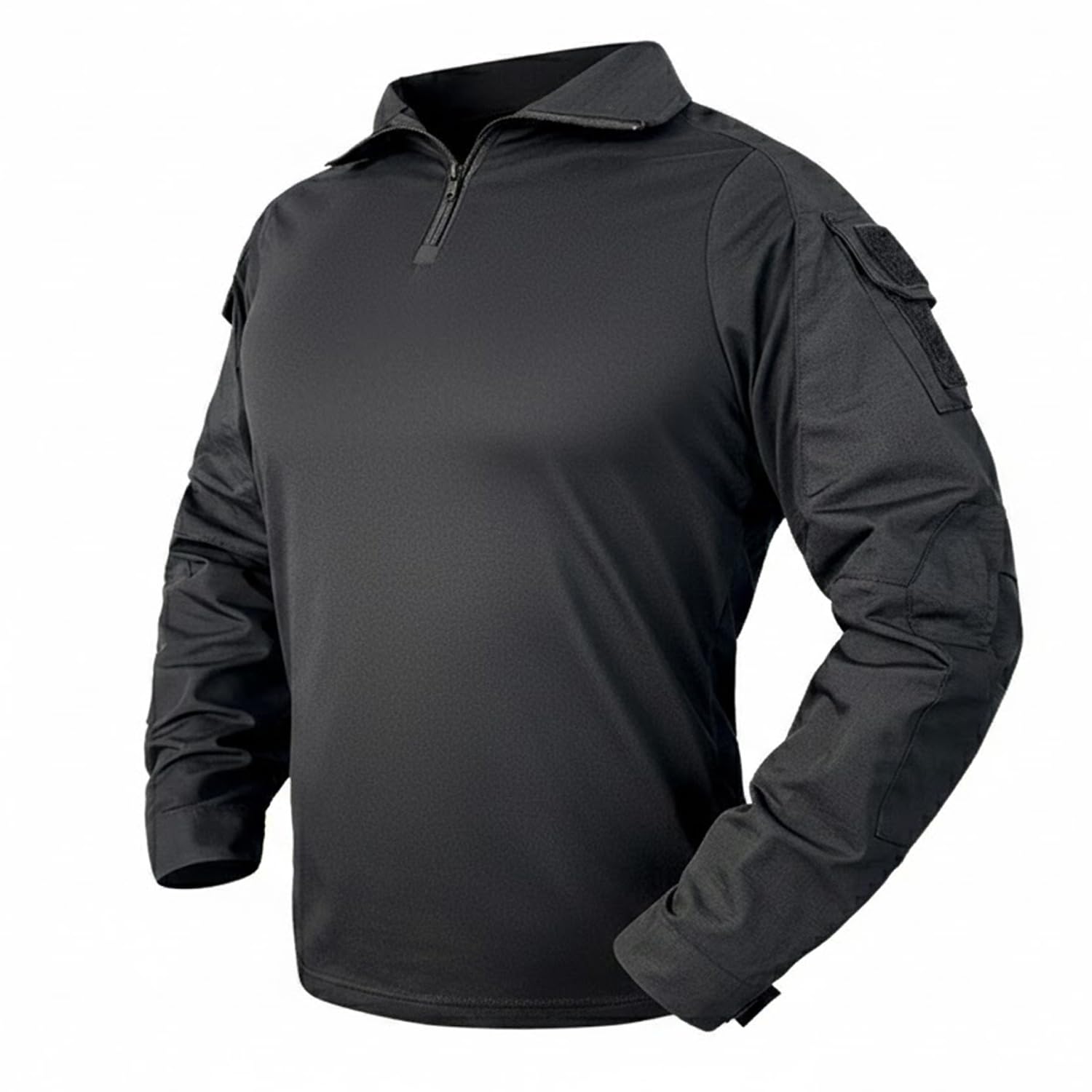 LANBAOSI Men's Military 1/4 Zip Pullover