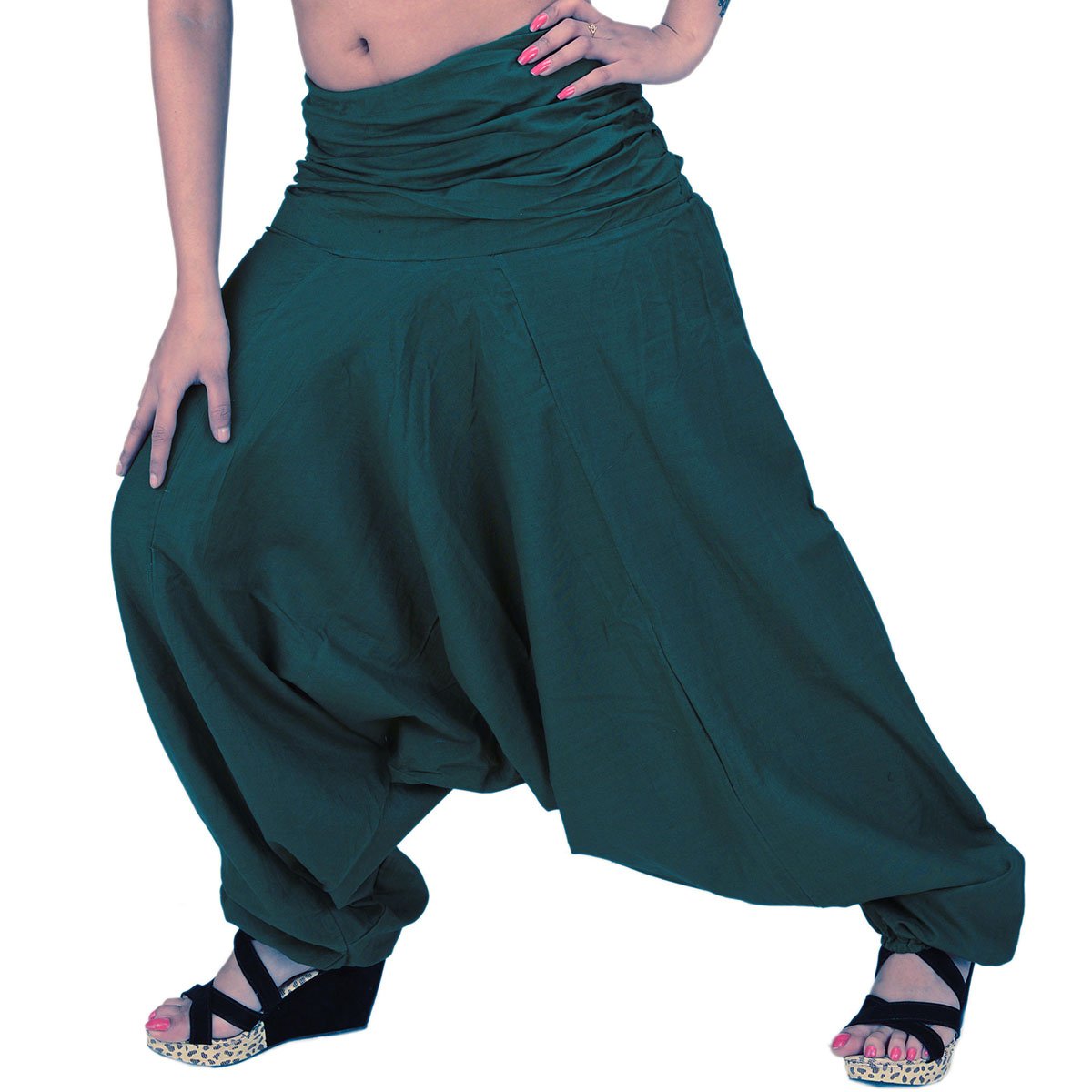 Skirts 'N ScarvesWomen's Sns Pure Cotton Harem Pant Indian Trouser Yoga Pant