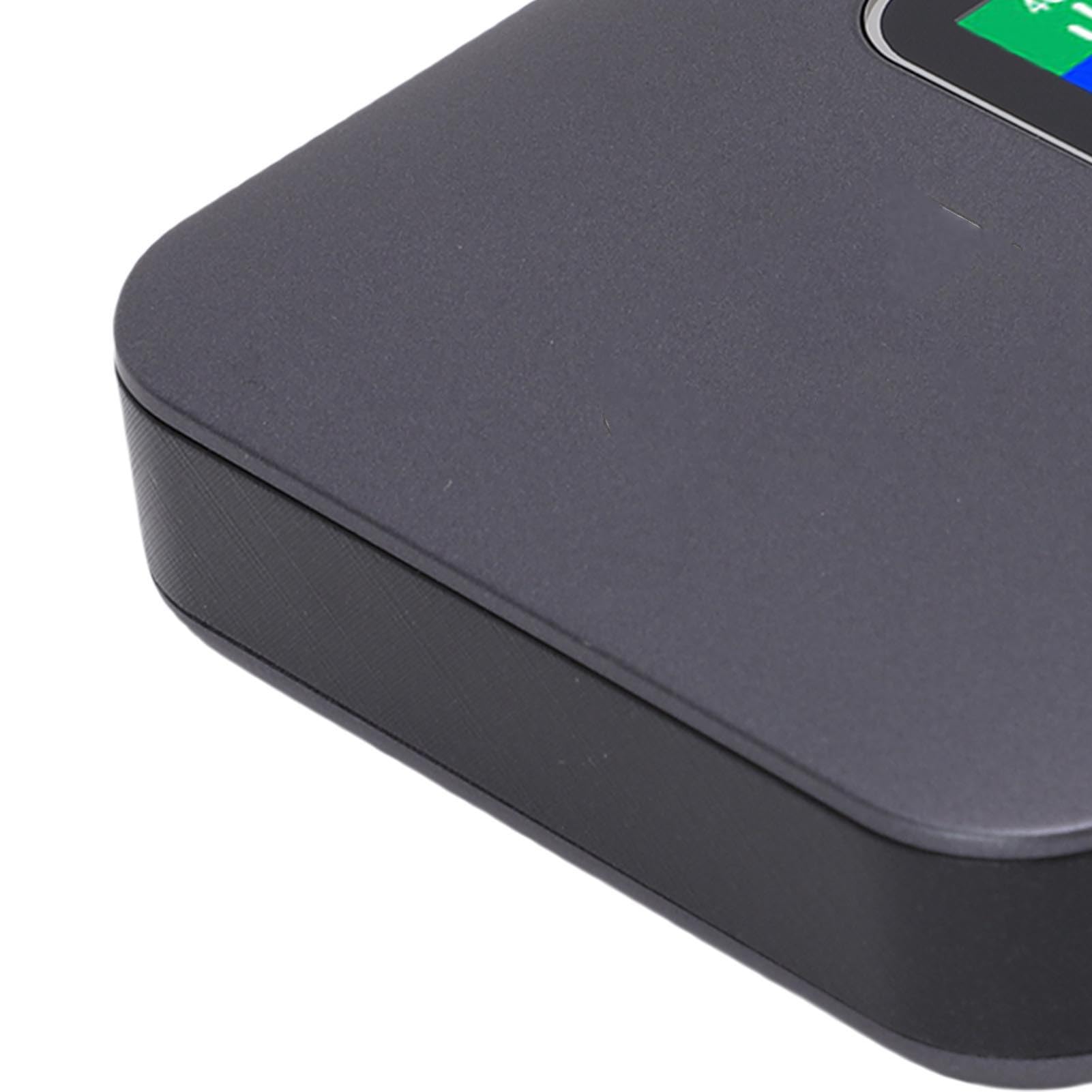 SIXRUN Enrutador WiFi Móvil 4G LTE, Punto de Acceso Portátil de Doble Banda con Pantalla LCD, Compatible con 10 Dispositivos, Viajes y Negocios
