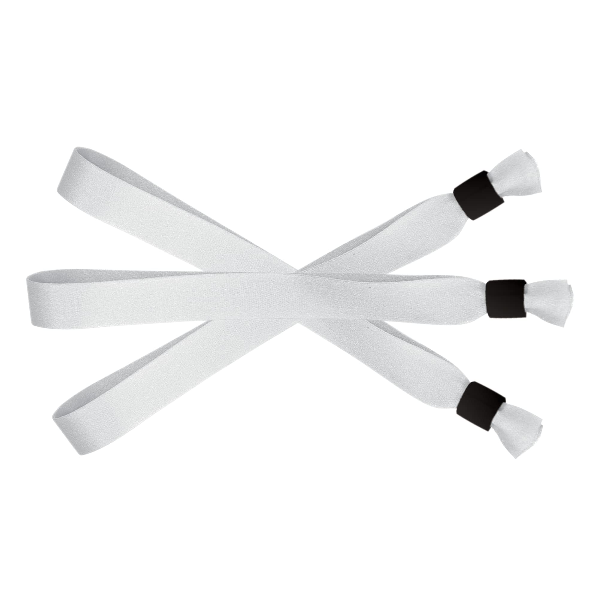 20 Bracelets événement En Tissu Uxcell – Blanc, Jetables Pour Fêtes