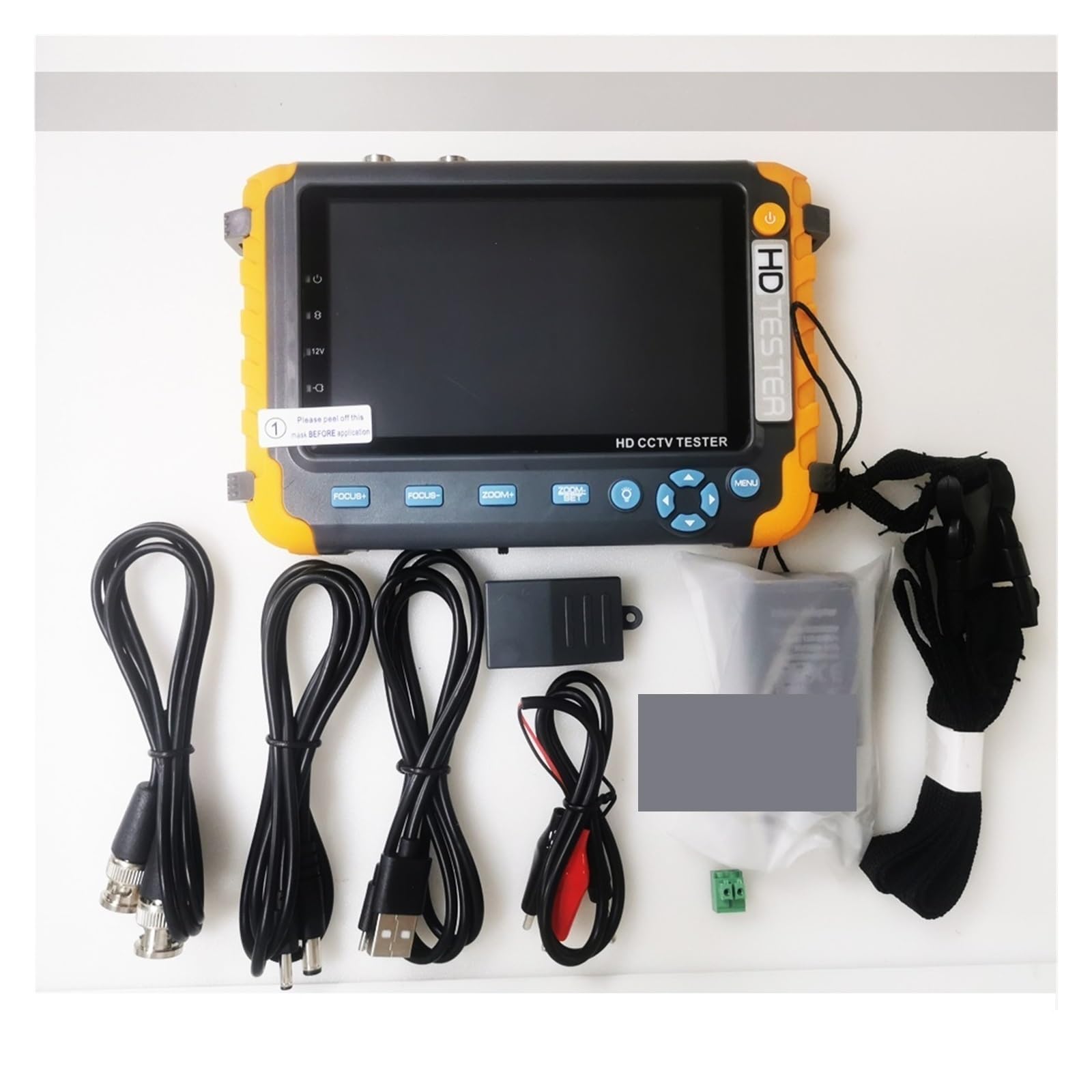 Testeur de vidéosurveillance, IV8W/8C/IV5 TFT LCD HD 8MP TVI AHD CVI CVBS Dans Un Testeur De Vidéosurveillance Caméra Sécurité Analogique Moniteur Outil Test Conception Poignet(8W with HDMI VGA)