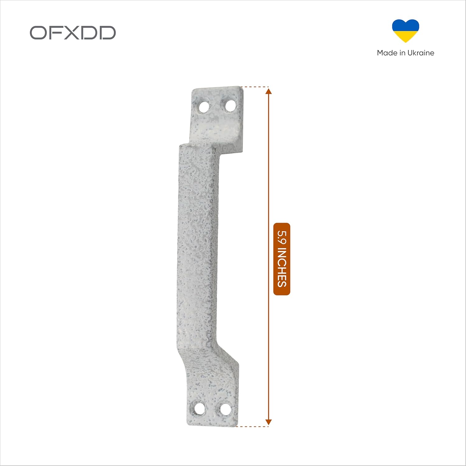Heavy Duty Handle for Door - Stainless Steel Gate Handles Pulls - Handle for Farmhouse Door