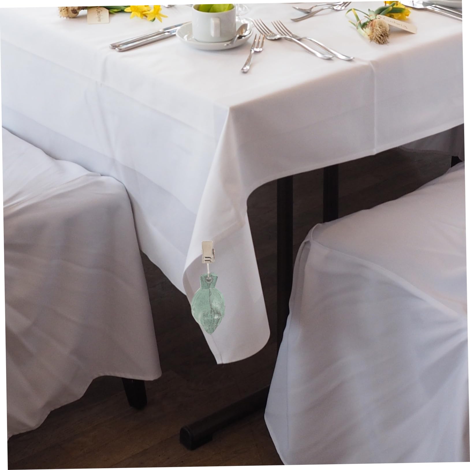 Kreative Vogel Tischdeckenklammern aus Metall, 4 Stück für Draußen