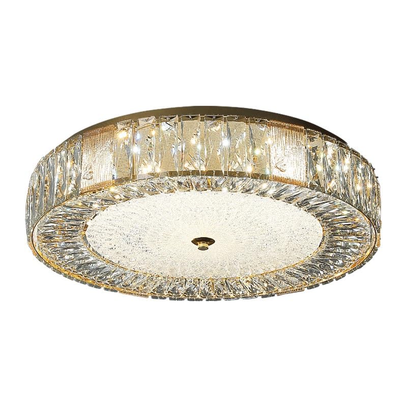 Plafonnier LED cristal anti-éblouissement pour confort visuel étude
