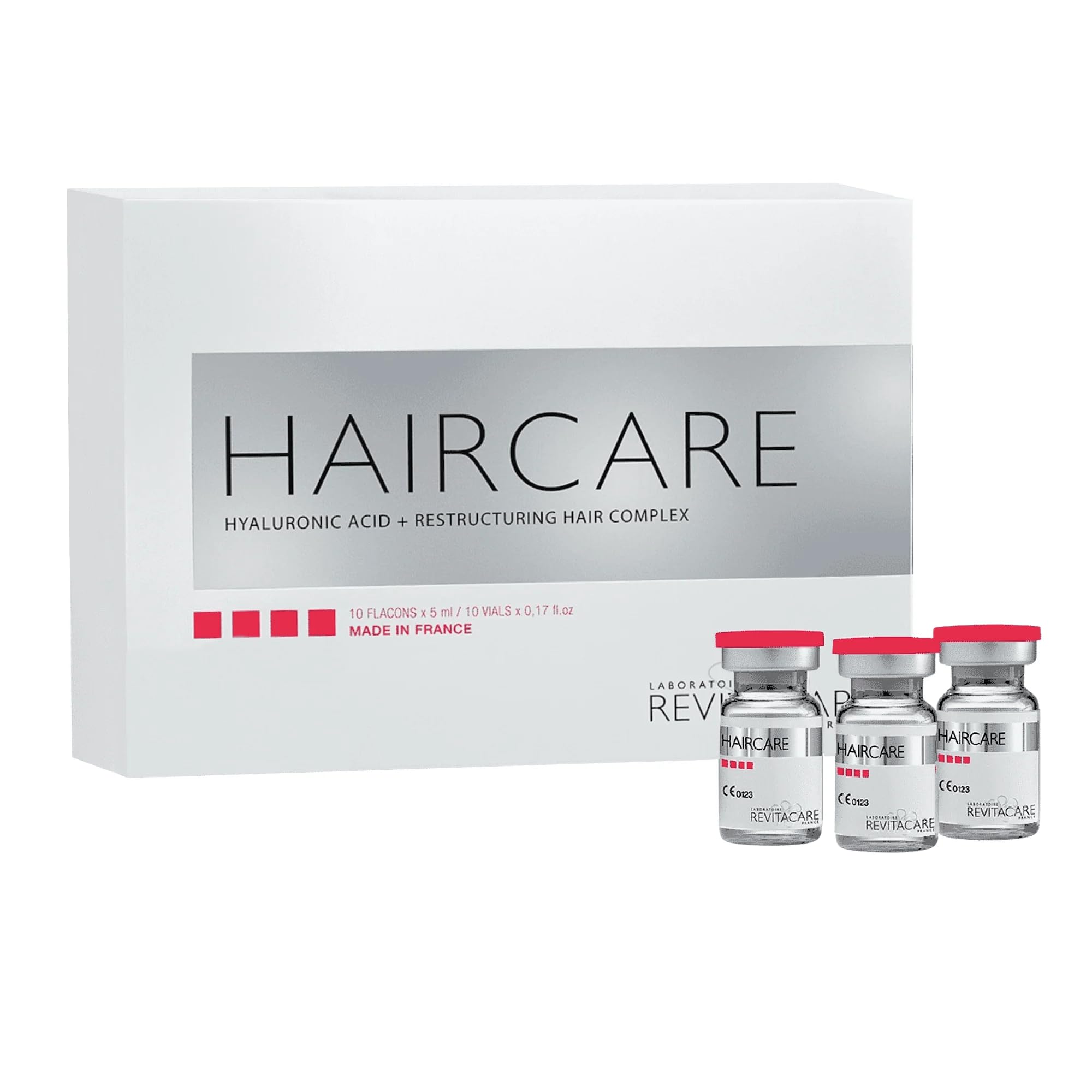 Haarpflege 10 x 5 ml | Formel mit Hyaluronsäure | Haar- und Kopfhautbehandlung | Nur für den professionellen Gebrauch
