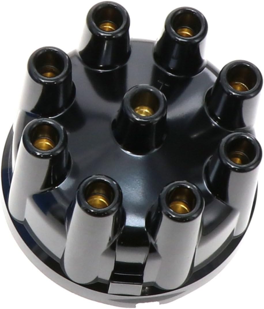 Standard Motor Products Blue Streak Distributor Cap, Black - FD-129 (Fits Select Models and Years of DeTomaso, Dodge, Edsel, Ford, Lincoln, and Mercury Vehicles Manufactured Between 1957 & 1989)
