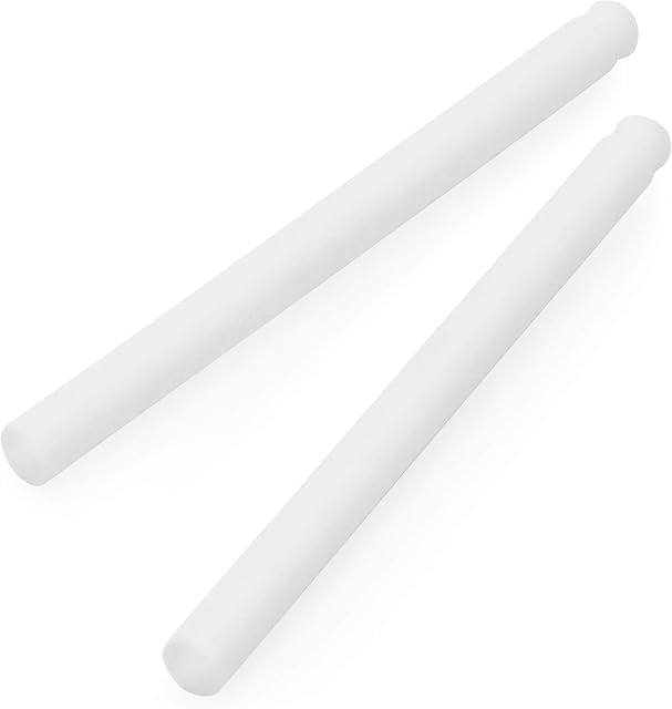 Pentel Clic Stick Eraser Rubber Refills - White - Pack of 2