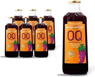 100% Grape Juice - OQ Healthy Beverages Whole NFC, No Sugar Added, No Pr...