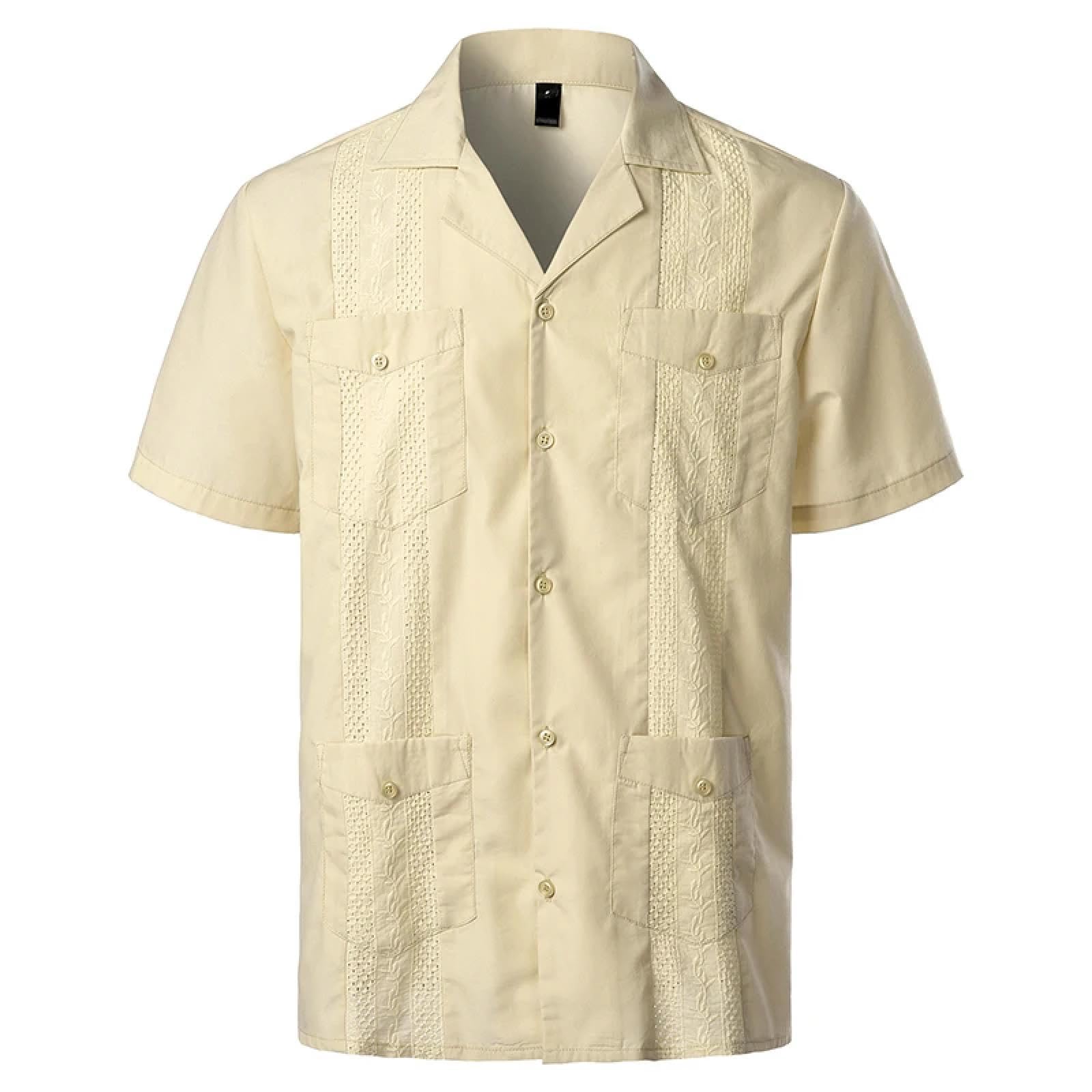 Men Chemise Homme Manches Longues Casual Shirt Businesschemise Hommes Chemises Tissées Hommes Chemises De Plage