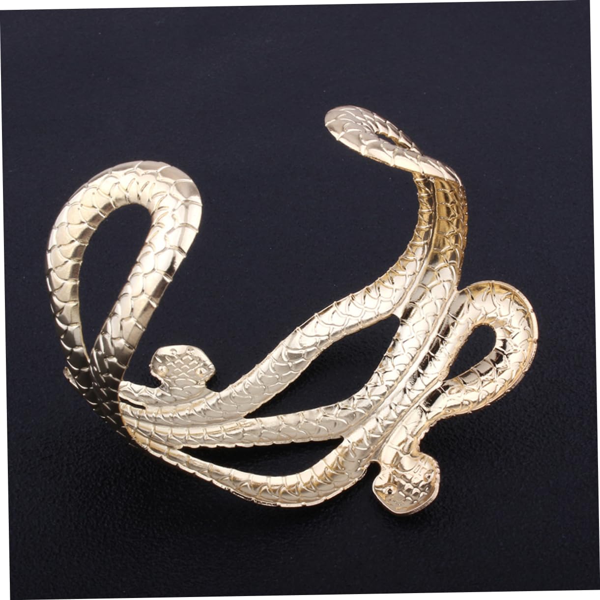Girls Accessories 6 Stück Schlangen-Wickelarmband, Manschettenarmband für Damen, Schlangen-Armreif, Damen-Armbänder, golden Birthday Gift