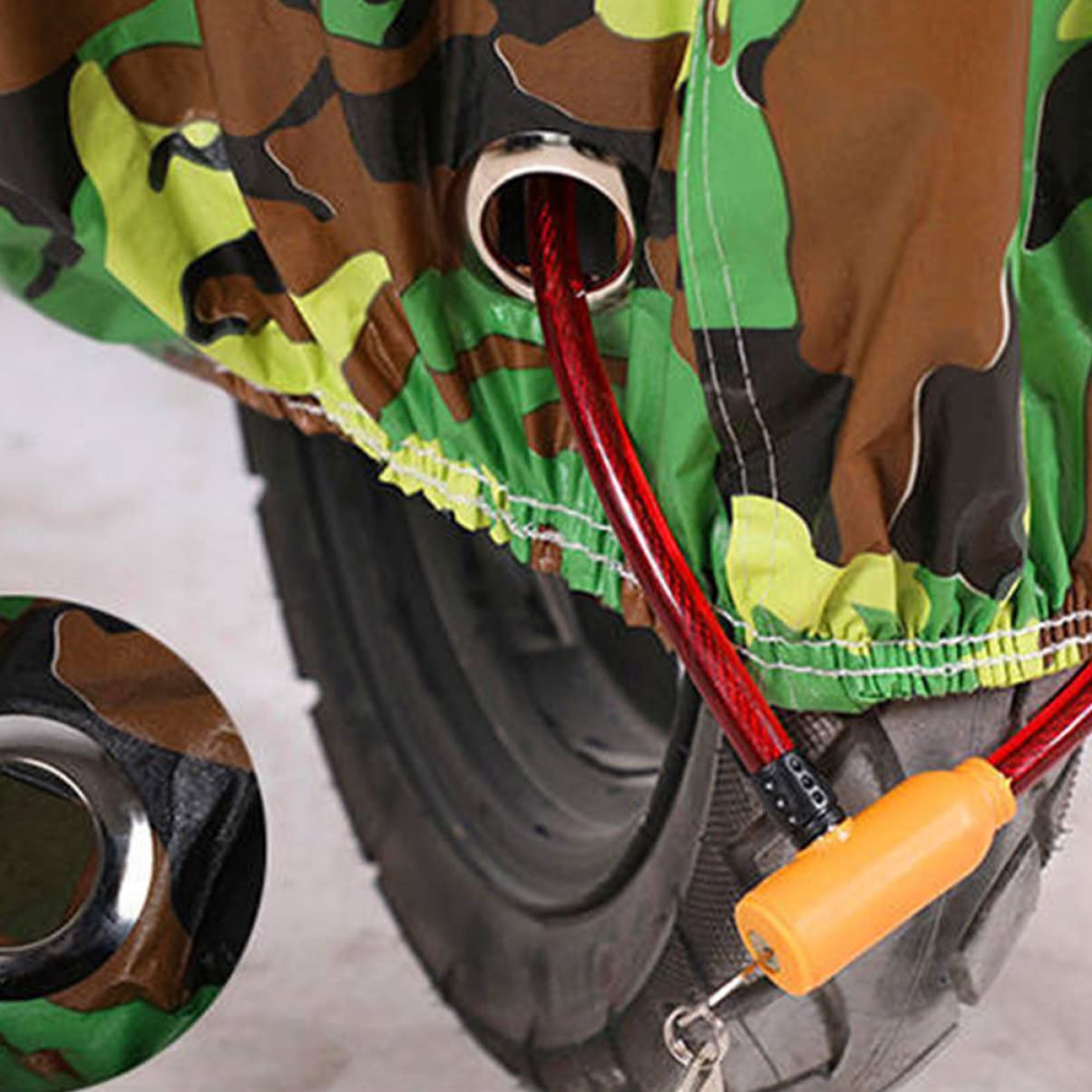 Housse De Moto Imperméable pour Abri De Moto Housse De Protection pour Et Scooter XXL Résistante Au Soleil Et Aux Intempéries