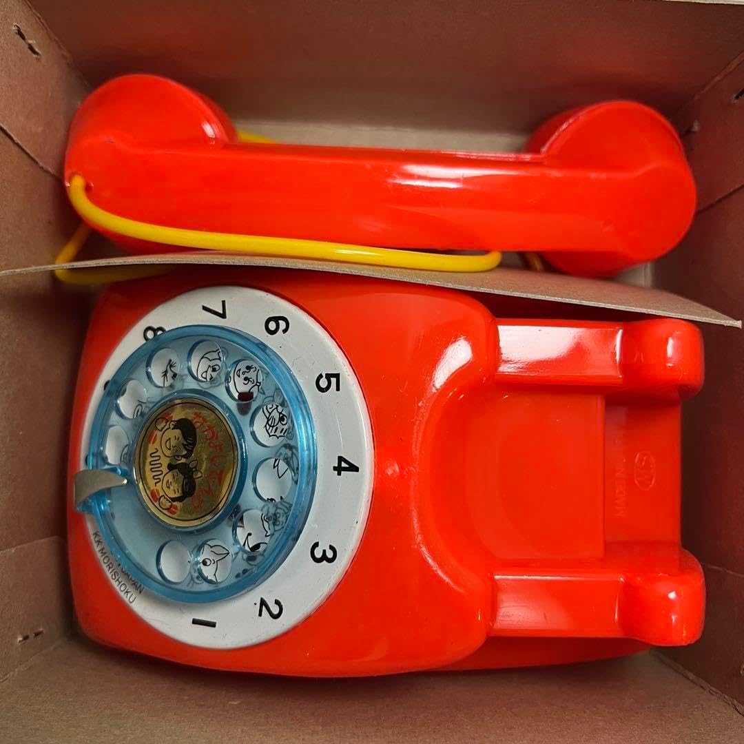昭和レトロ　電話おもちゃ　当時物　corona telephone　【1】 昭和レトロ 電話おもちゃ 当時物 corona telephone 昭和レトロ