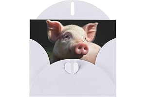 Good Luck Pig Greeting Card